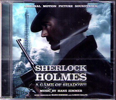 SHERLOCK HOLMES 2 A GAME OF SHADOWS Hans Zimmer CD Guy Ritchie Spiel im Schatten