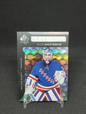 2022-23 SP Authentic Hockey Igor Shesterkin HF-9 Holo Foils