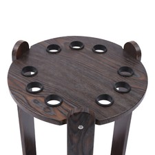 9-Holds Pool Cue Stick Rack Billiard Cue Organizer Holder Floor Stand TOP