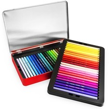 Bruynzeel Expression Series Fineliner Brush Pens Twin Tip Gift Tin of 48