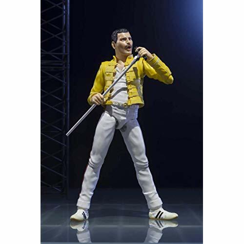 BANDAI S.H. Figuarts Freddie Mercury Queen Actionfigur mit Tracking NEU - Bild 2 von 6