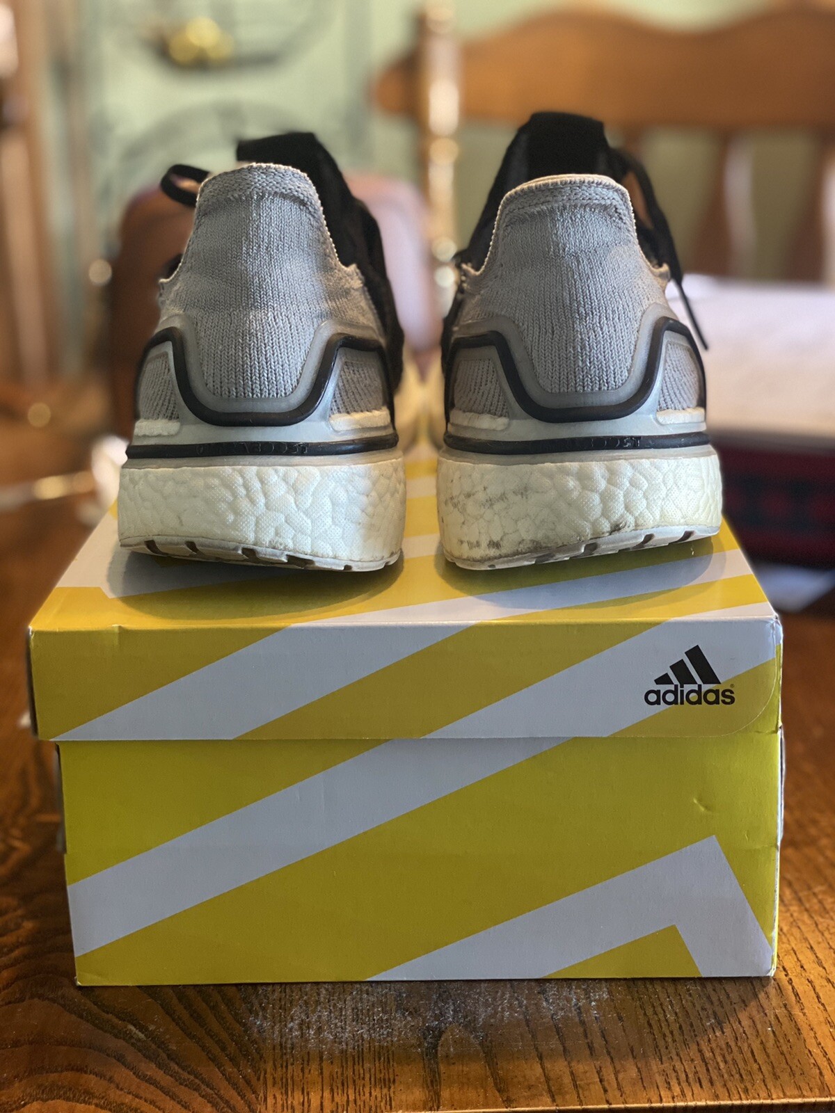 adidas UltraBoost 19 Grey Cyan 2019 for 