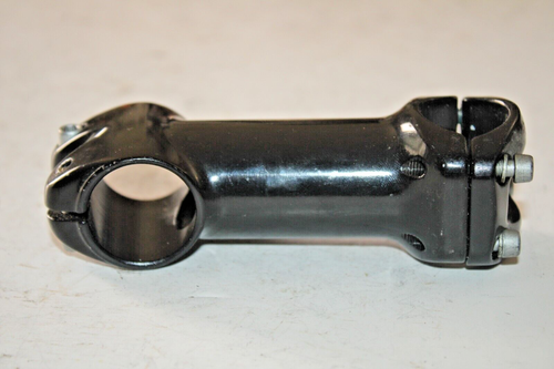 MTB Stem 1 1/8" Threadless 90mm 7º Rise 25.4mm Black Trail Hybrid USA Shipper - Picture 3 of 11