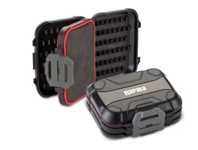 Rapala Jig Box Small - Heavy Duty Four Sided Tackle Storage - Waterproof Seal