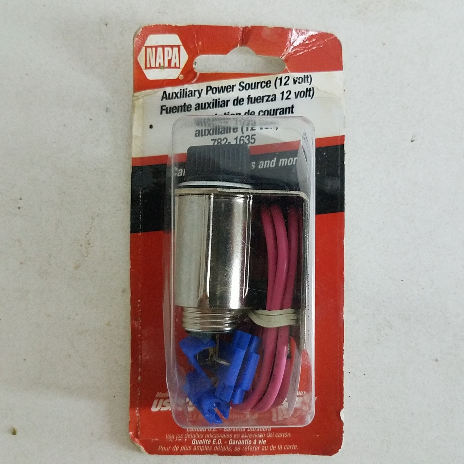 Auxiliary Power Source 12 Volts Cigarette Lighter Adapter NAPA Auto Parts USA eBay
