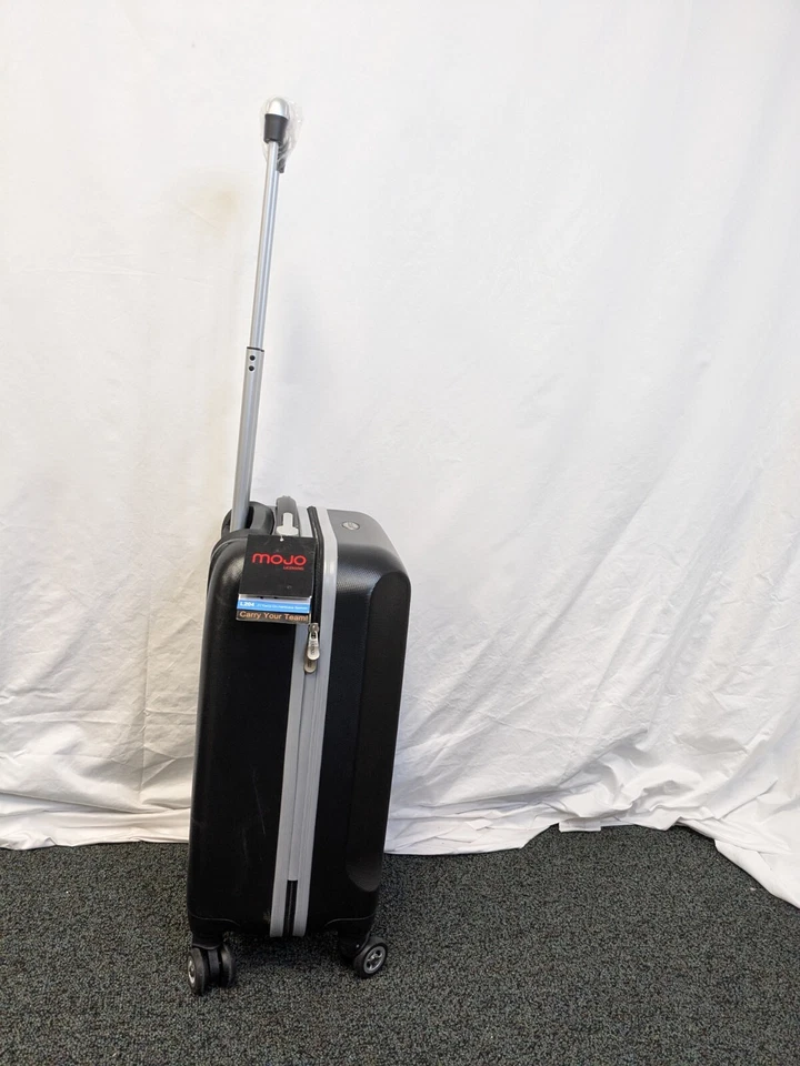 Equipaje rodante Denco PLZZL204 negro sólido rígido giratorio Foto 2 de 4