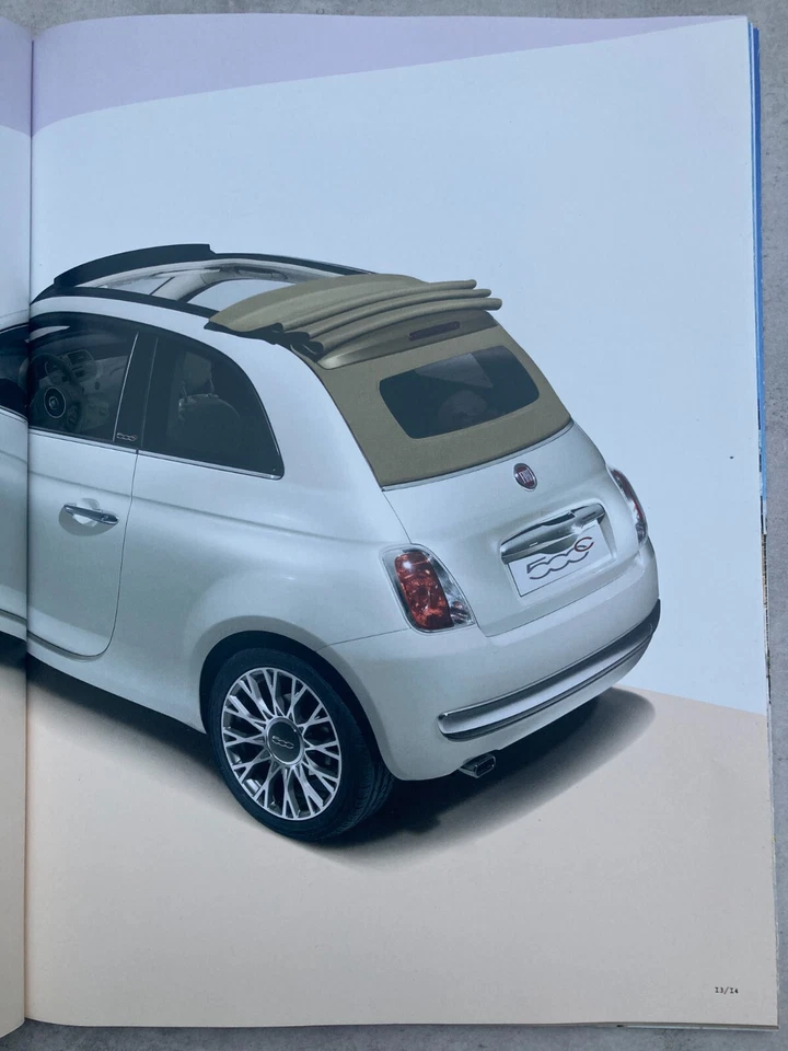 Fist 500 & 500C UK Market Car Sales Brochure - March 2010 - Image 3 of 4