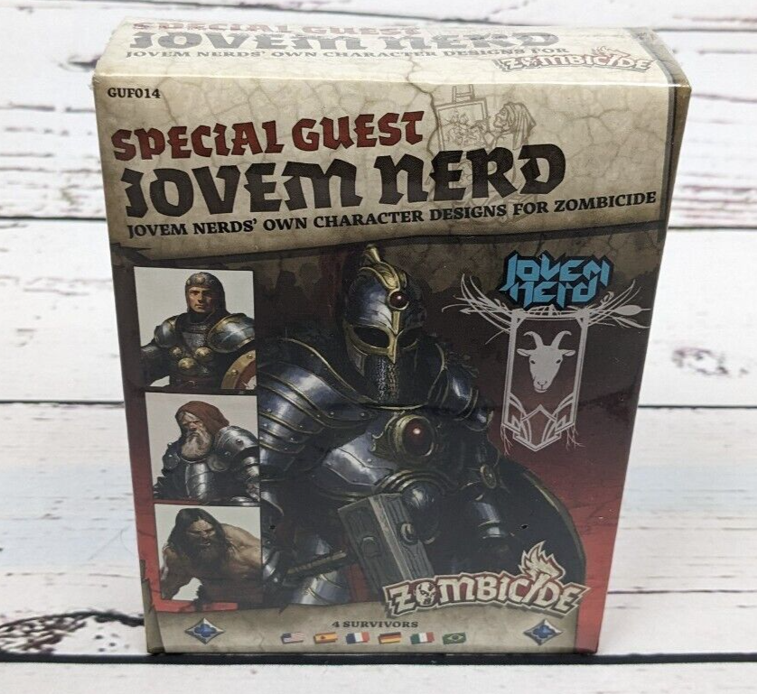 Zombicide Black Plague Special Guest Jovem Nerd NIS CMON Green