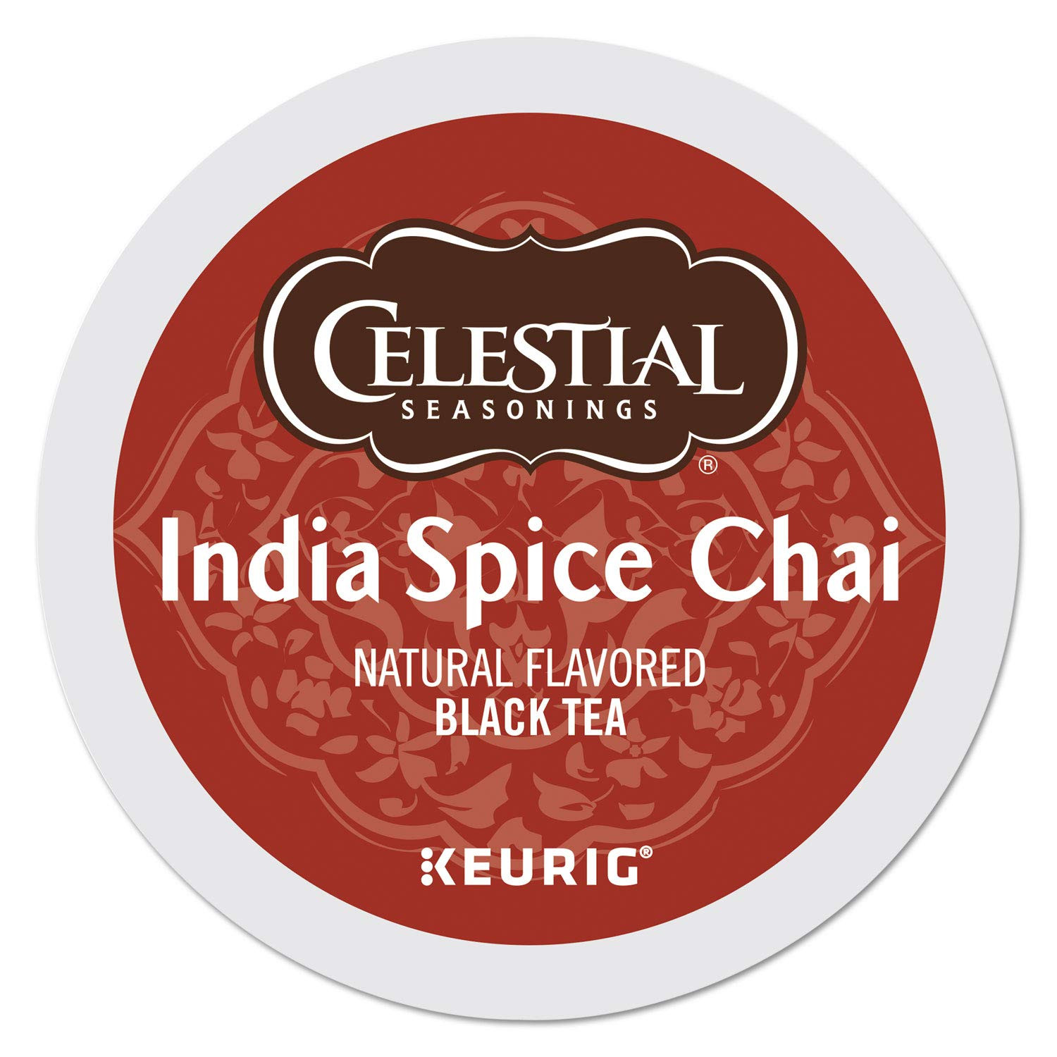 Celestial Seasonings India Spice Chai, K-Cup Portion Pack for Keurig K-Cup Brewe