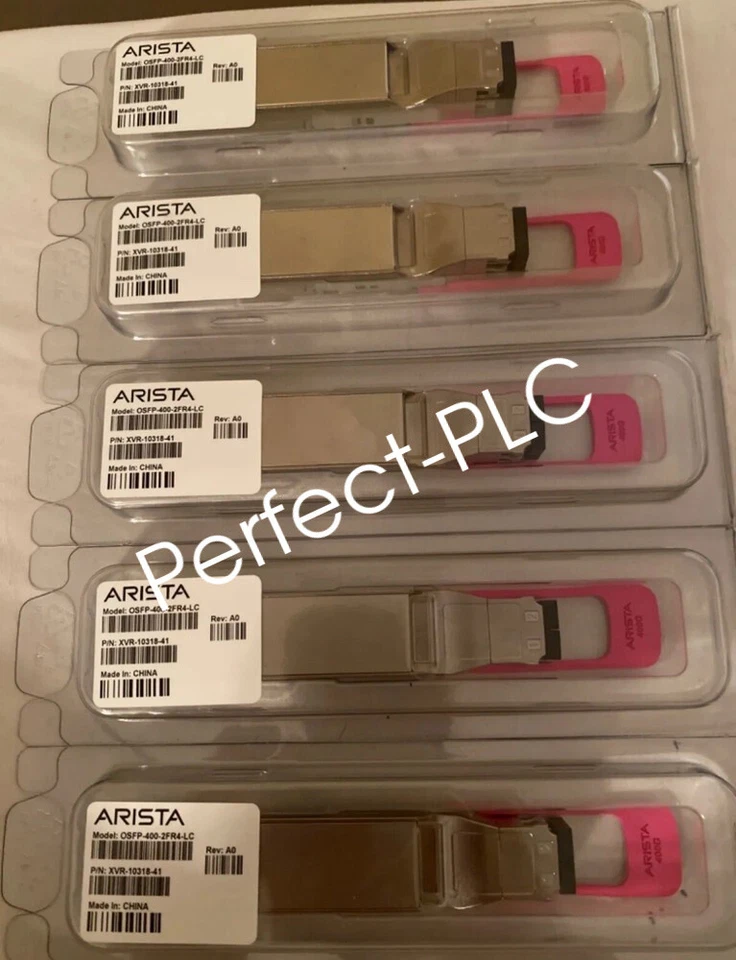 Original ARISTA OSFP-400G-2FR4 400GBASE-FR4-LC NUEVO EN CUBIERTA XVR-10318 Foto 2 de 3