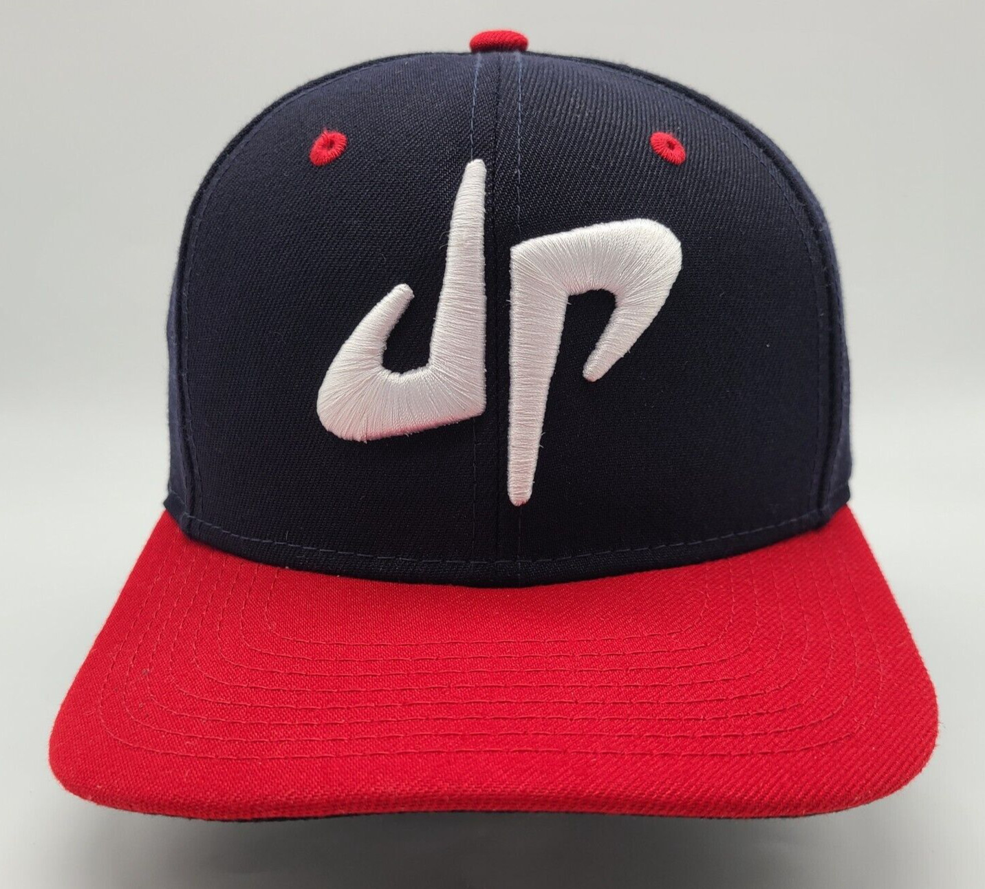 Dude Perfect Navy Blue New Era 9Fifty Snapback Hat Cap White