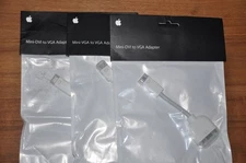 Open bag Genuine Apple M9320G/A Mini-DVI to VGA Display Adapter White