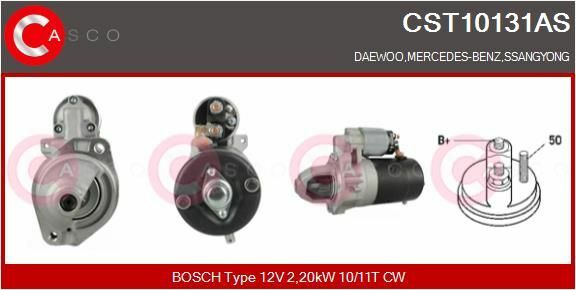 Anlasser FüR Mercedes 190 (W201),C-KLASSE (W202,W203,CL203,S203)-image