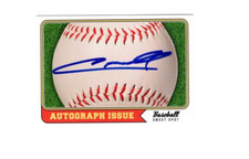 Chris Newell autograph signed signature baseball card UVA Dodgers prospect c