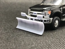 1:64 Scale 3d Printed 7’ Snow Plow for Greenlight M2 and More