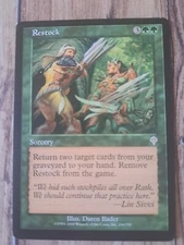 Restock Invasion PICTURES MTG CARD