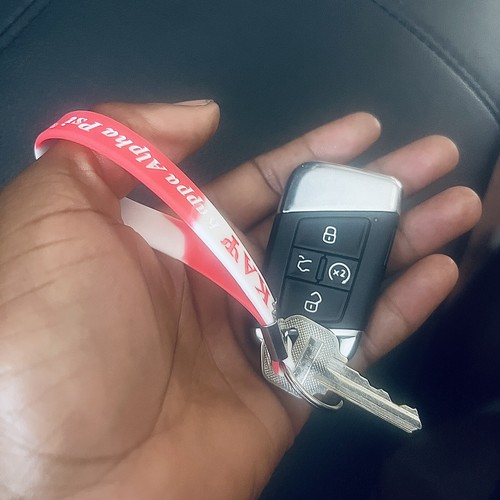 Kappa Alpha Psi Silicone KeyChain - Picture 6 of 6