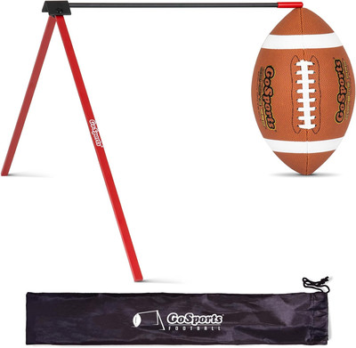 Football Kicking Tee Metal Place Kicking Stand for Field Goal Kicks - Portable H