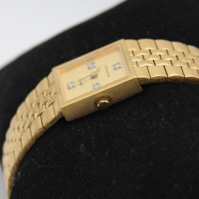 ▪︎Vtg Wittnauer Women\'s Watch Vintage Wittnauer Ladies Wristwatch Watch w/ Diamond Dial  main image 3
