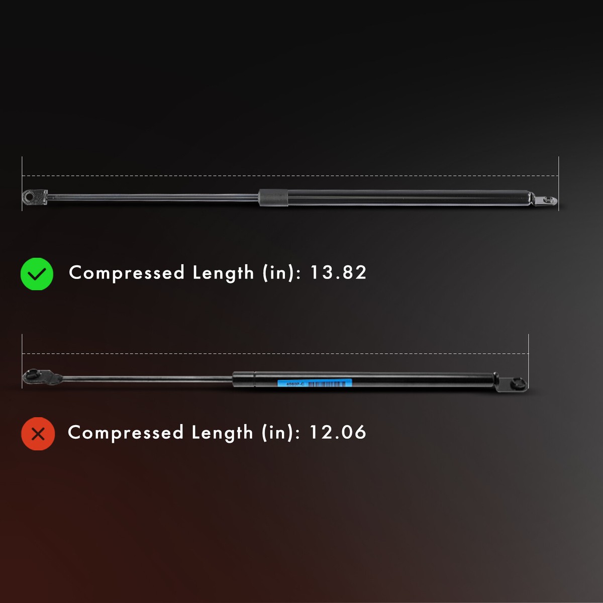 Lift Support Shock Strut for Suzuki Grand Vitara 00-05 XL-7