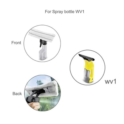Mikrofaser-Wischbezüge für Kärcher WV1 WV50 Fenstersauger Sprühflasche Zubehör - Bild 3 von 23