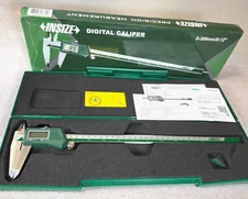 Insize Digital Caliper 1108-300 Electronic Caliper 0 - 12" with Case