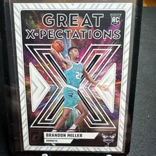 2023-24 Donruss Basketball #2 Brandon Miller RC Great X-PECTATIONS Rookie Insert