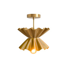 Ceiling Flushmount lights Pendant Mid Century Modern Raw Brass chandeliers