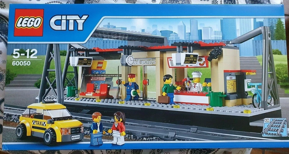 LEGO City 60050 Train Station - The Gare - Brand New and Sealed [kh-lego]