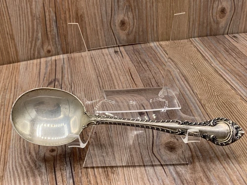 English Gadroon by Gorham Sterling Silver Cream Soup Spoon 6 1/4" Silverware