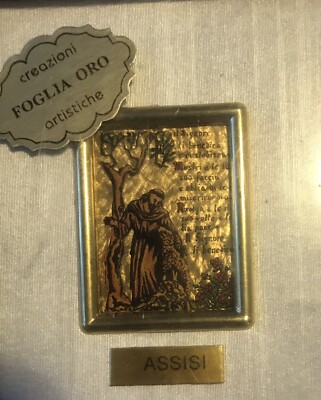 creazioni FOGLIA ORO artistiche ASSISI