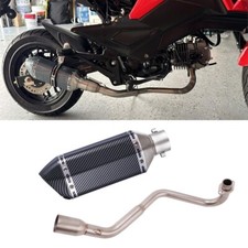 Low Mount Exhaust System Headers Muffler Pipe For Honda Grom Msx 125 2013-2024 Low Mount Exhaust System Headers Muffler Pipe For Honda Grom Msx 125 2013-2024