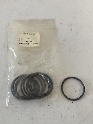 Lot Of 10 DYNALINE O-RING 54125 3/32 IN W, 1 5/16 INSIDE/1 1/2 OUTSIDE DIA IN