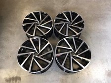 19" Golf R Spielberg Style Wheels - Gloss Black Machined - VW MK5 MK6 MK7