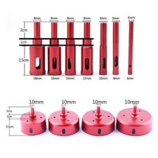 6mm- 100mm Diamond Hole-Saw Tile Ceramic Porcelain Glass Marble Drill Bit Cutter