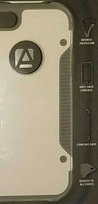 Чехол Aduro Eclipse для iPhone 5/5s серый белый - Изображение 4 из 4