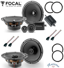 FOCAL ASE 165 ACX-165 KIT 6 CASSE CITROEN C3 C4 C5 ANT/POST CONN/SUPP AUTO