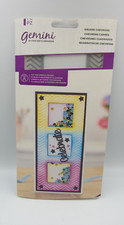 Gemini Crafter's Companion Square Chevron Embossing Open Pkg Used