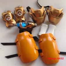 Overwatch OW Ana Amari Haewha Mask Draugr FRP Shoulder Armor Prop Accessory