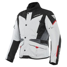 Dainese Tempest 3 D-Dry Waterproof Motorcycle Jacket - Grey/Black