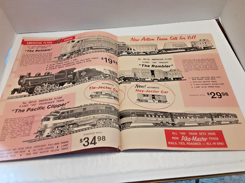 1961- 62 American Flyer Trains A.C. Gilbert Catalog Vintage Original ~ READ - Picture 14 of 18