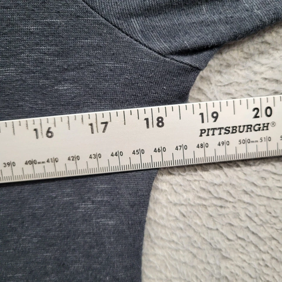 Columbia Mujer Sudadera Grande Gris Sudadera Ligera Pullover LEER Foto 4 de 4