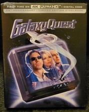 GALAXY QUEST 4K Ultra HD UHD 25th Anniversary Steelbook w/Slipcover New OOP