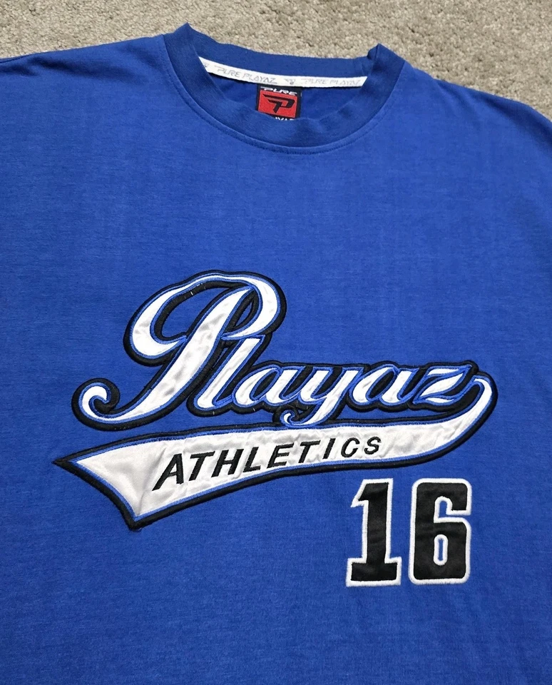 Camiseta De Colección Años 90 Playerz 69 Hip Hop Camiseta Grande Era Camisa Para Hombre XL Suelta Corea Foto 3 de 4