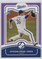 2021 Panini Chronicles Classics Purple 15/25 Hyeon-jong Yang #4 1cx3