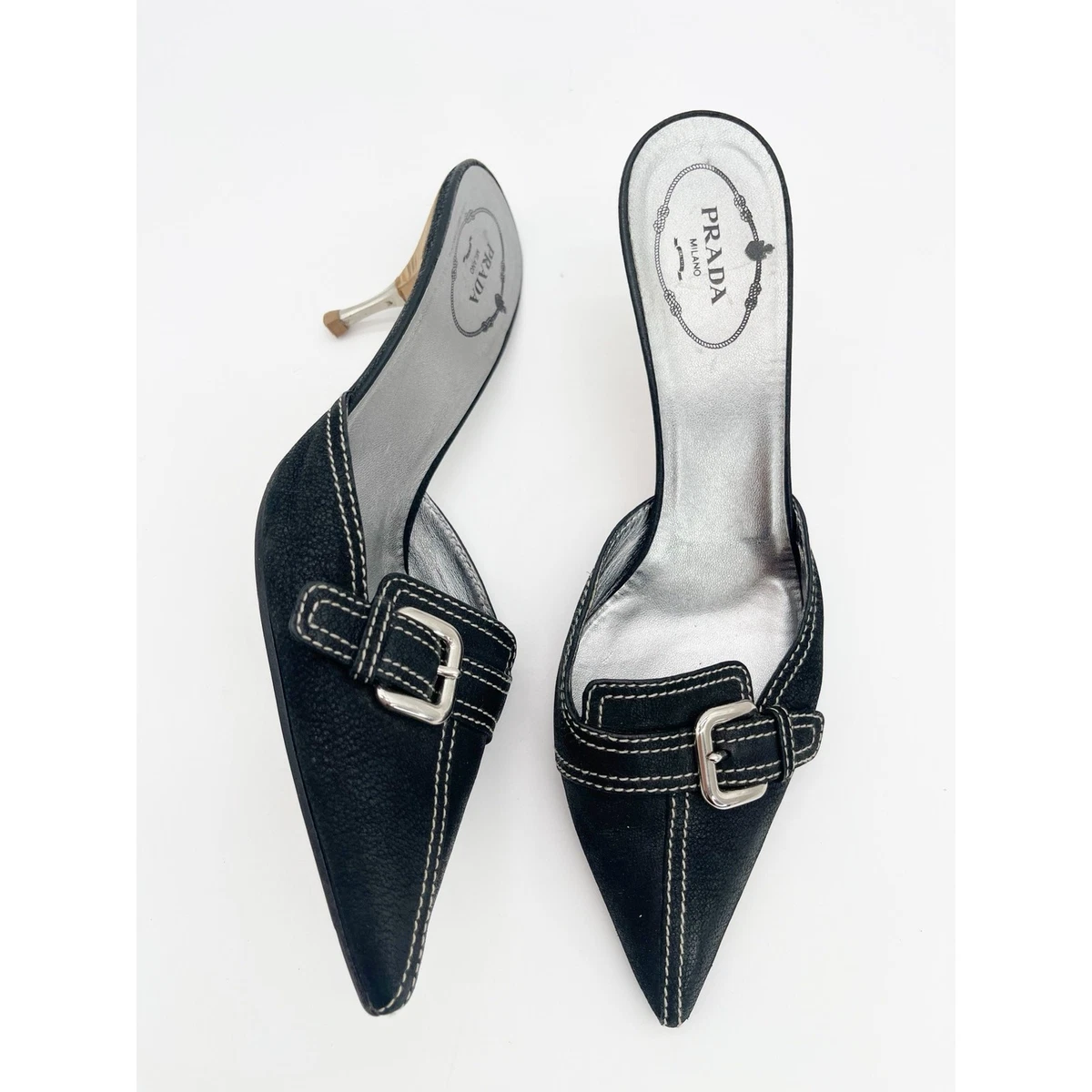 PRADA Mid (2-2.9 in) Heel Height with Vintage Heels for Women for