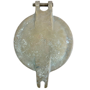 Vintage Solid Brass Porthole Cover Deadlight Hinged Nautical Salvage