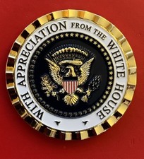 Rare Authentic President Donald J Trump White House Appreciation Challenge Coin!