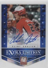 2012 Elite Extra Edition /50 Clint Coulter #187 Auto 0b2