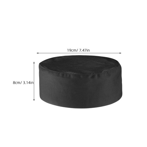 Set of 2 Chef Hat Comfortable Breathable Cooking Men and Women Man Cap - Picture 10 of 12